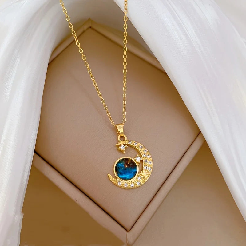 Fashionable Pendant Necklaces for Both Men and Women, Suitable for Daily and Party Wear, Couple'S Necklace