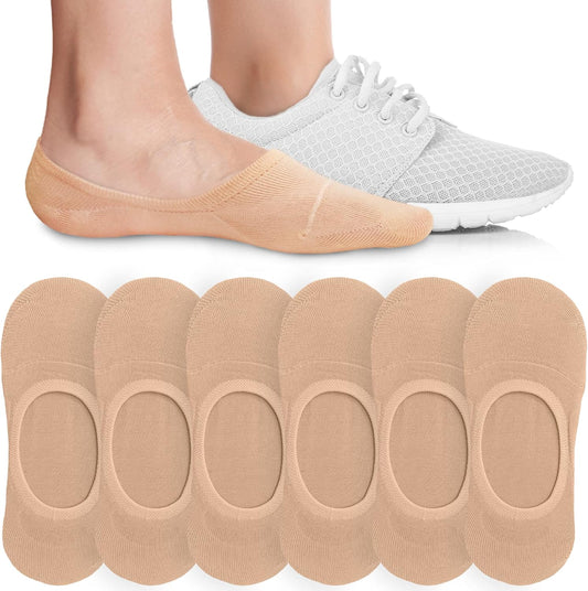No Show Socks Womens Invisible Liner, Non Slip & Low Cut, Casual & Formal Wear, Soft & Stretchable